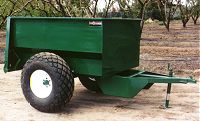 Grave Master I Trailer, 3 yard capacity